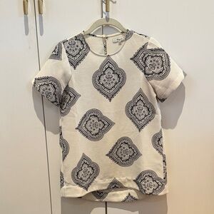 Madewell Medallion Print Blouse